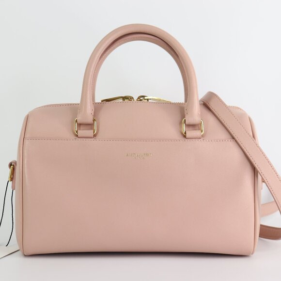 SAINT LAURENT Calfskin Classic Baby Duffle Powder Pink - Picture 1 of 16
